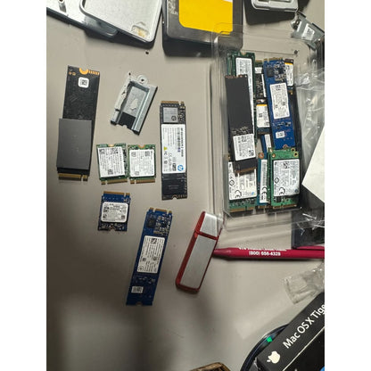Assorted RAM SSD HDD. NVME, SATA, m.2, DDR3, DDR4 4gb 8gb 16gb 256gb 512gb