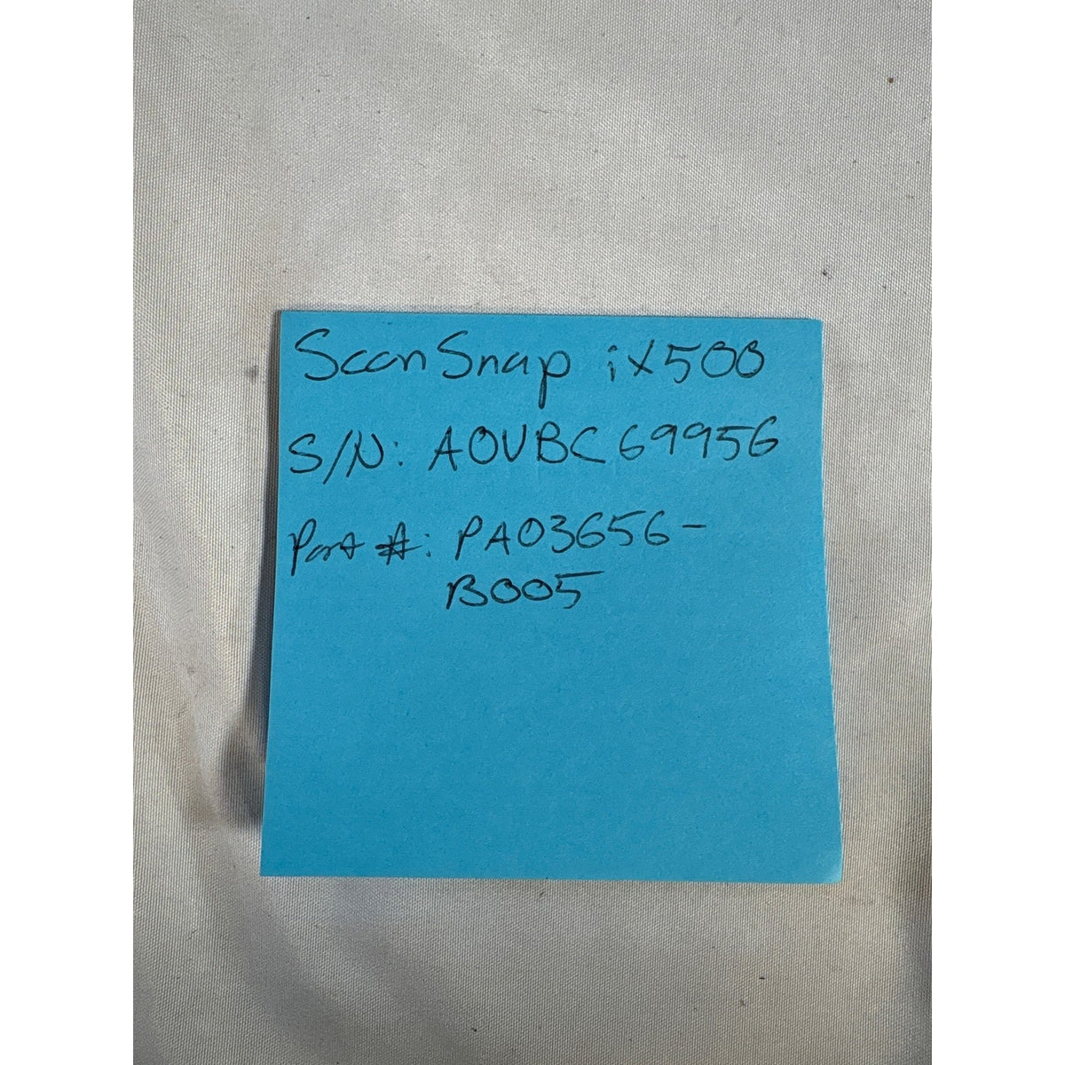 Fujitsu ScanSnap iX500 Black