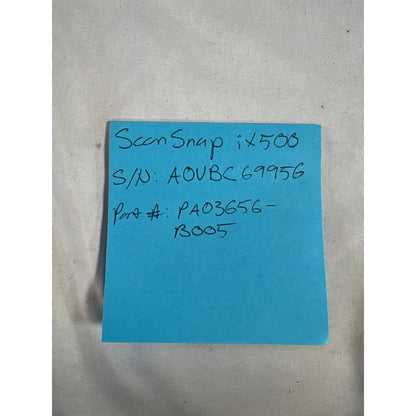 Fujitsu ScanSnap iX500 Black