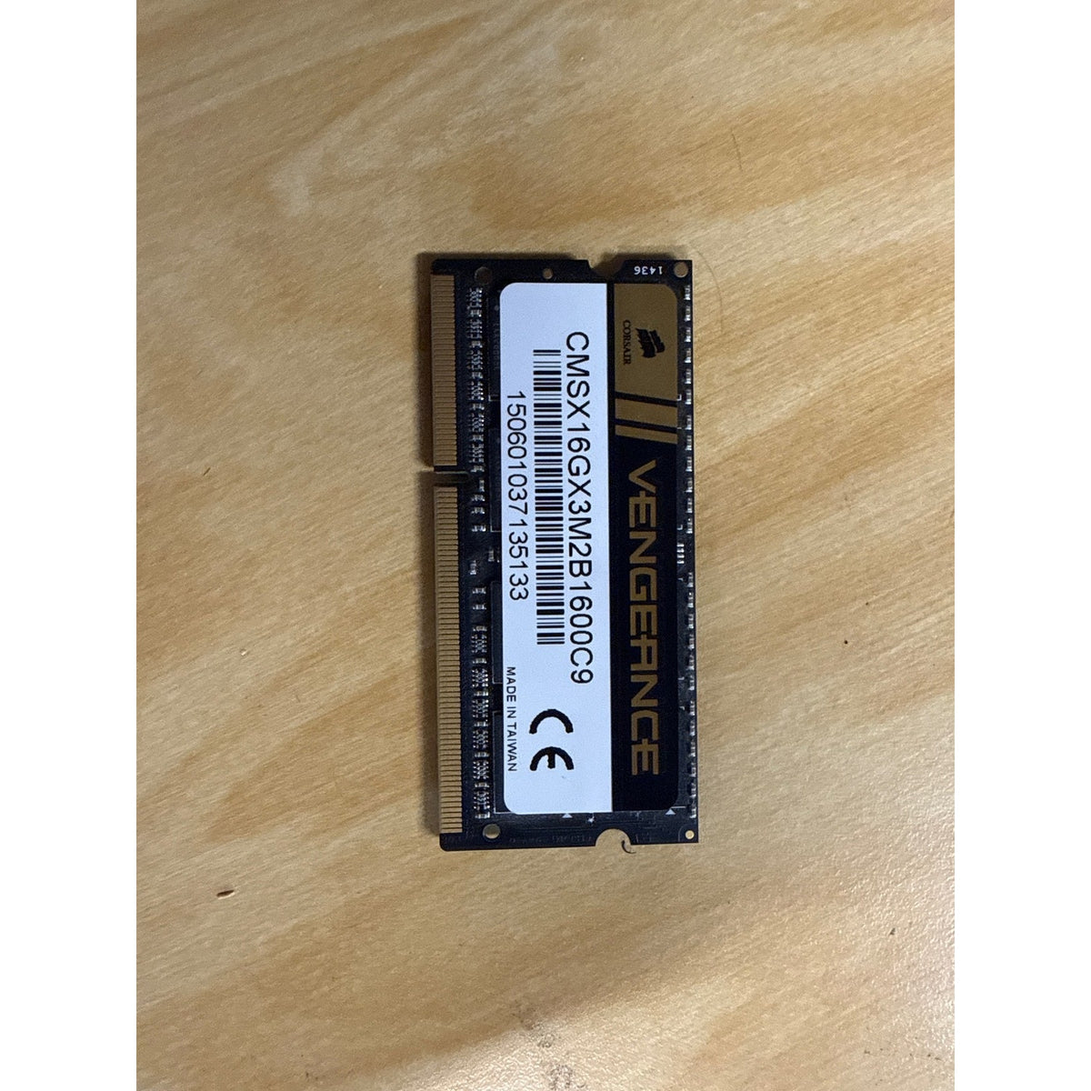 Corsair Vengeance CMSX16GX3M2B1600C9 8GB DDR3-1600 Black