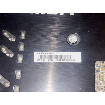 MSI AMD Radeon R9 270X Hawk 2GB GDDR5 PCIe x16 Graphics Card