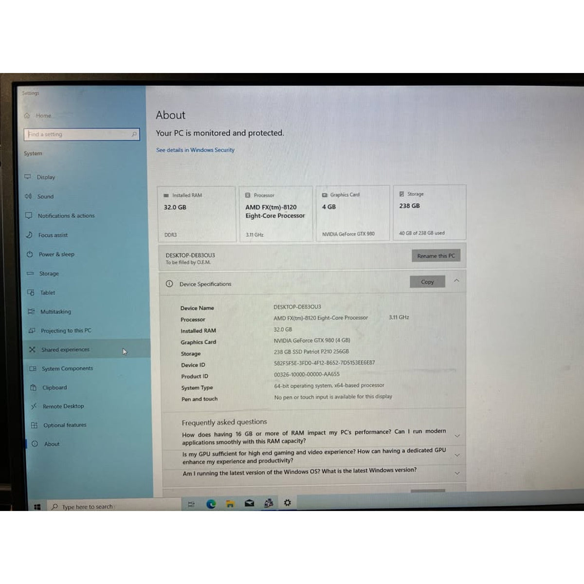 Custom Win10 Gaming PC - Dual GPU