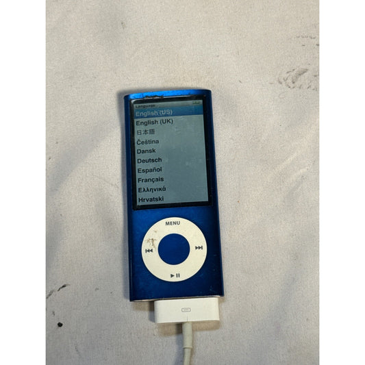 Apple iPod nano 5th Generation A1320 8GB Blue