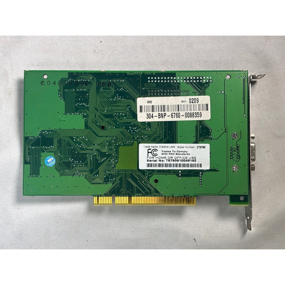 Creative Labs 3D Blaster Banshee CT6760 Green