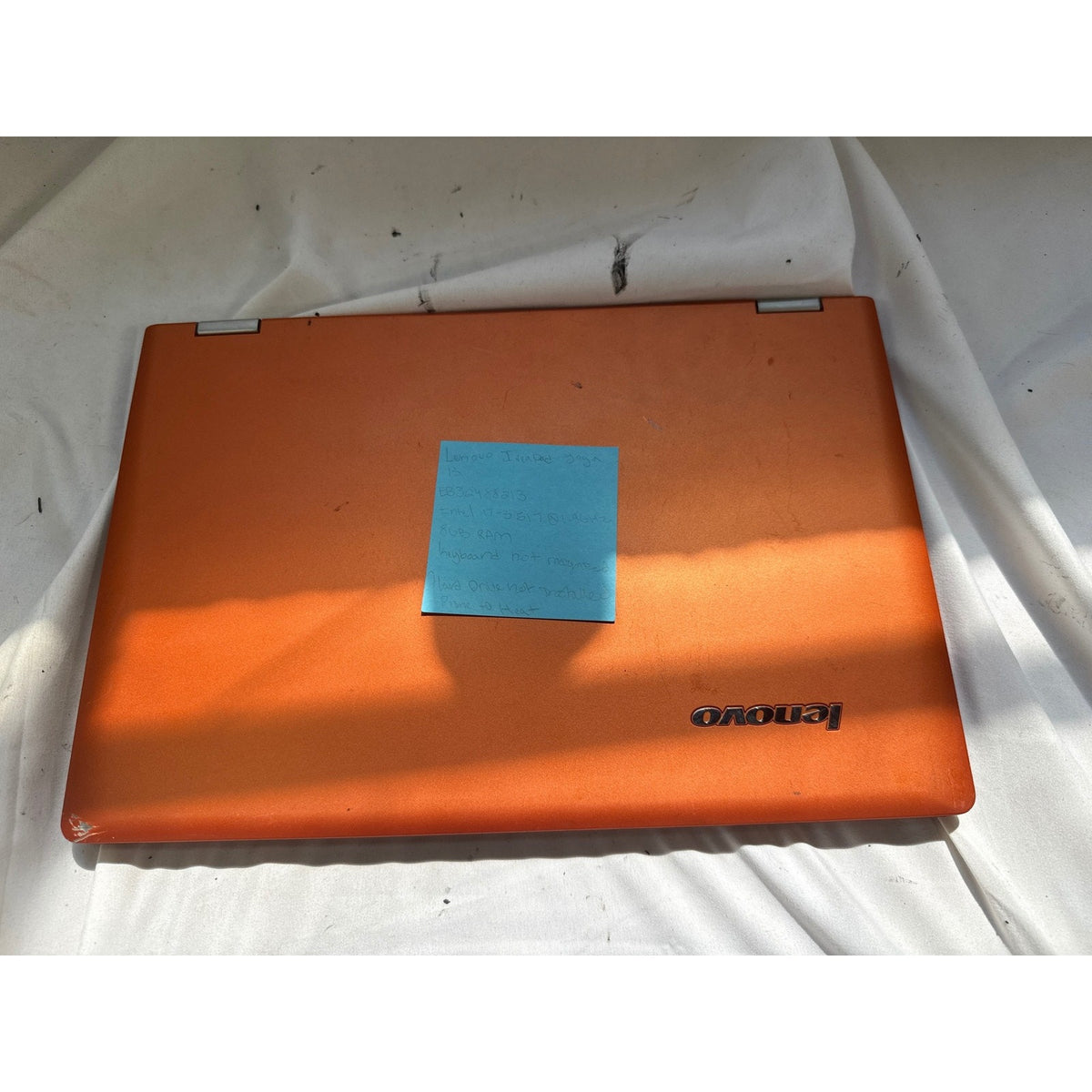 Lenovo IdeaPad Yoga 13 i7-3517U 8GB No Drive 13.3" FOR PARTS/REPAIR