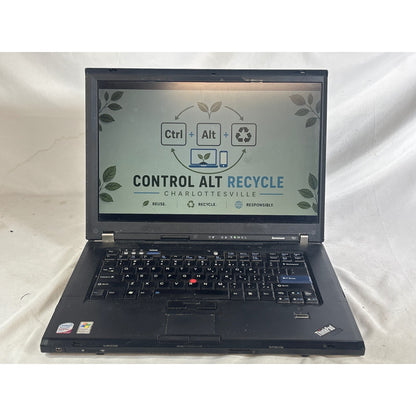 Lenovo ThinkPad T61 Win XP Core 2 Duo T8100 2.1GHz 3GB 500GB HDD 15.4"