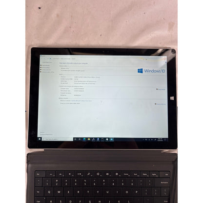Microsoft Surface Pro 3 12in i5-4300U 4GB 128GB SSD Cracked Screen