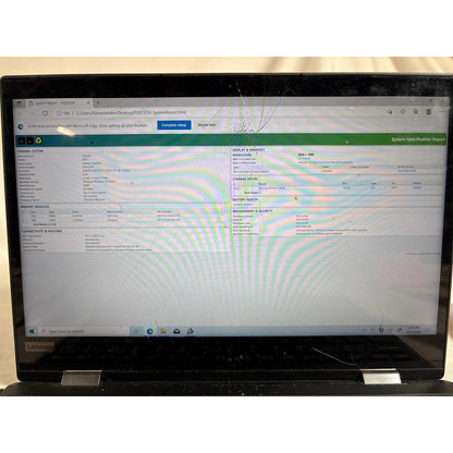 Lenovo Yoga 720-12IKB i5-7200U 8GB 128GB SSD 12.5" Cracked Screen