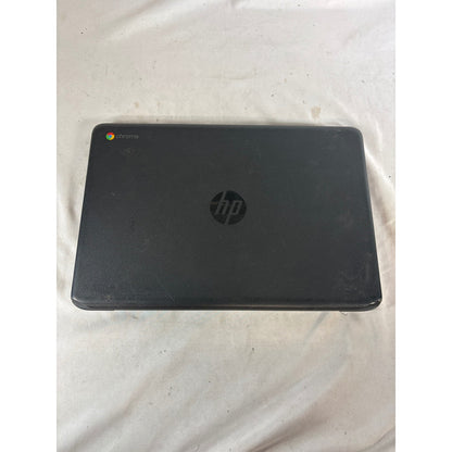 Lot of 4 HP Chromebook Model 14 Laptops 14" Heavy Wear