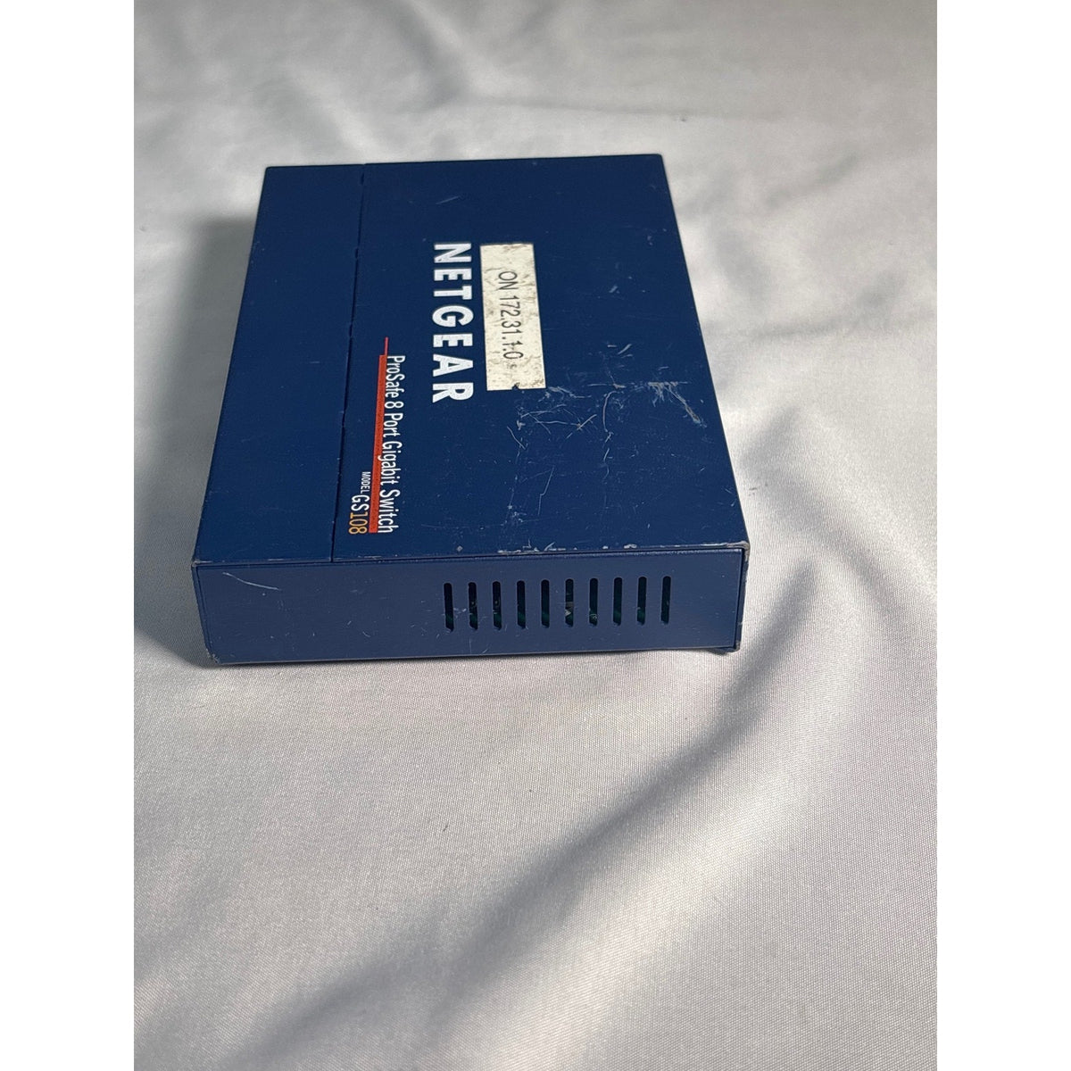 Netgear ProSafe GS108 v3 8-Port Gigabit Ethernet Switch Blue