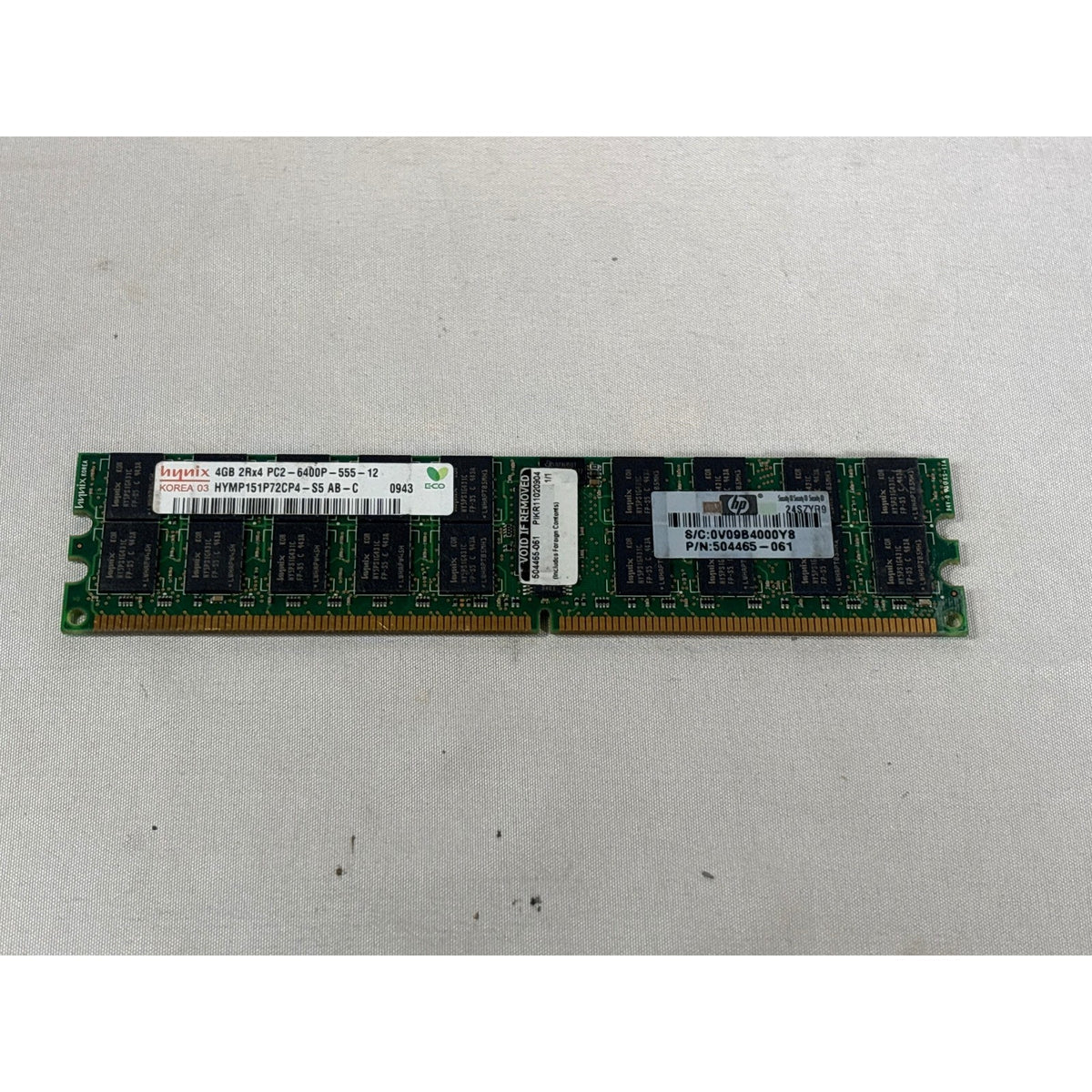 Hynix HYMP151P72CP4-S5 4GB DDR2 6400P 9ct Green